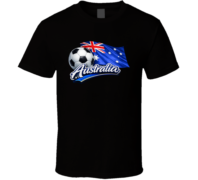 Australia World Cup Soccer Fan T Shirt
