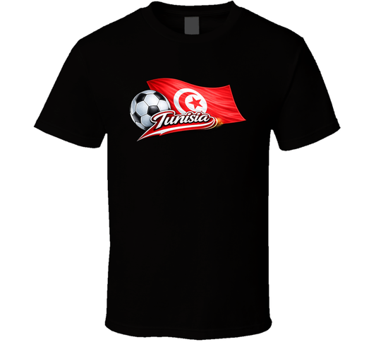 Tunisia World Cup Soccer Fan T Shirt