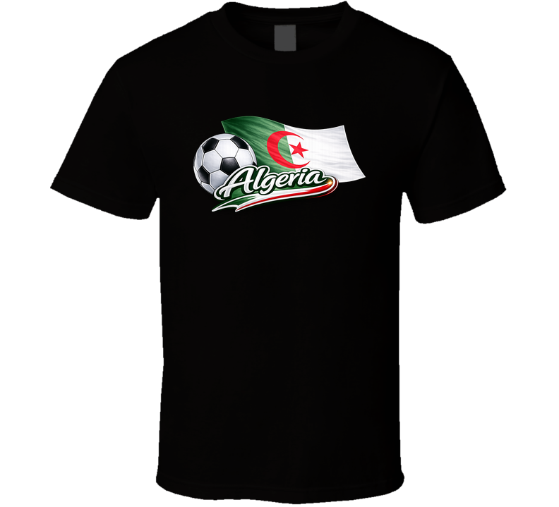 Algeria World Cup Soccer Fan T Shirt