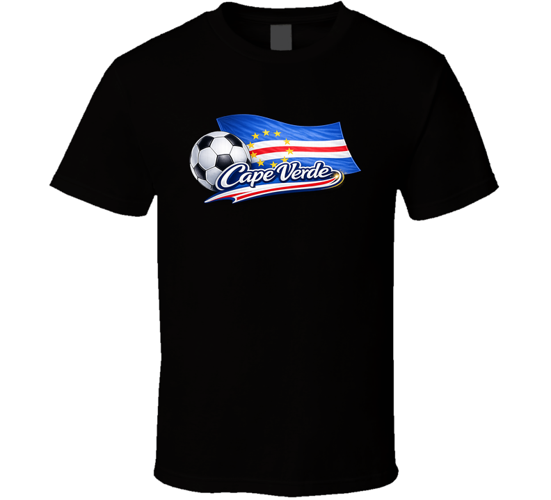 Cape Verde World Cup Soccer Fan T Shirt
