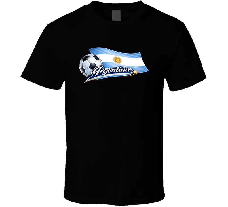 Argentina World Cup Soccer Fan T Shirt