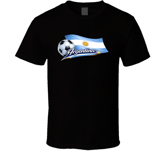Argentina World Cup Soccer Fan T Shirt
