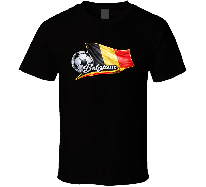 Belgium World Cup Soccer Fan T Shirt