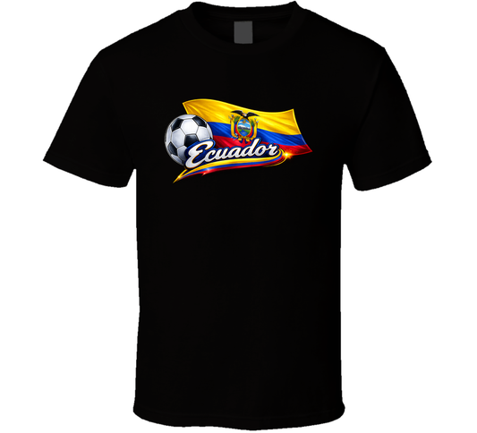 Ecuador World Cup Soccer Fan T Shirt