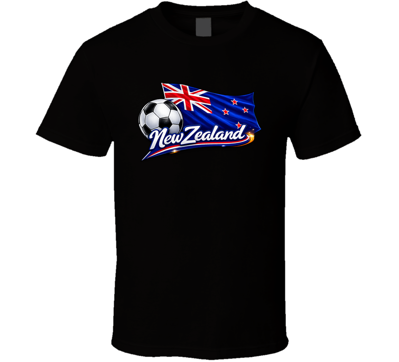New Zealand World Cup Soccer Fan T Shirt