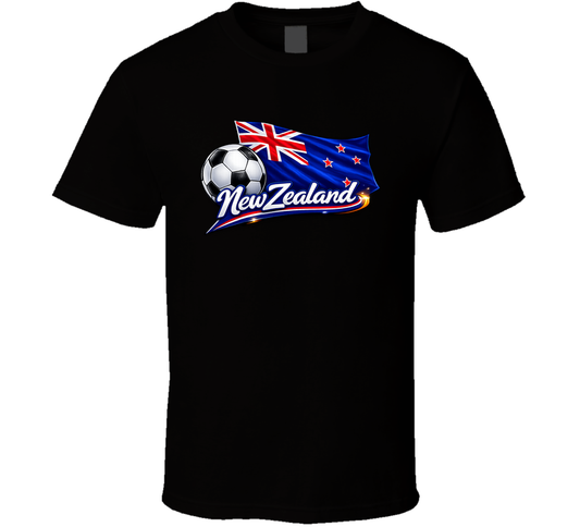 New Zealand World Cup Soccer Fan T Shirt