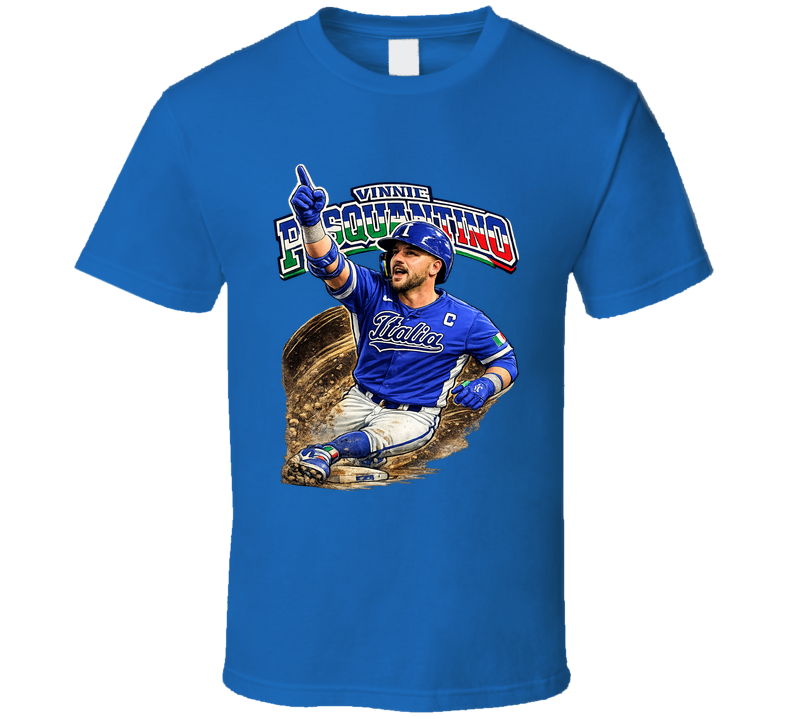 Vinnie Pasquantino Italy Baseball Classic Caricature T Shirt