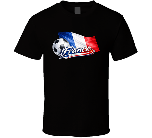 France World Cup Soccer Fan T Shirt
