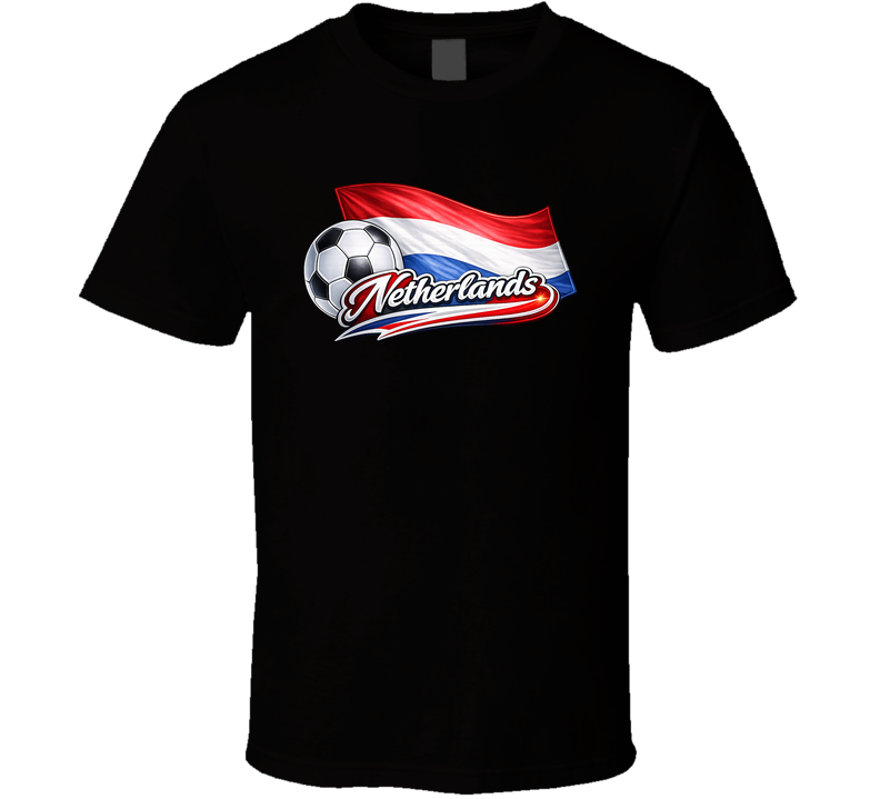 Netherlands World Cup Soccer Fan T Shirt