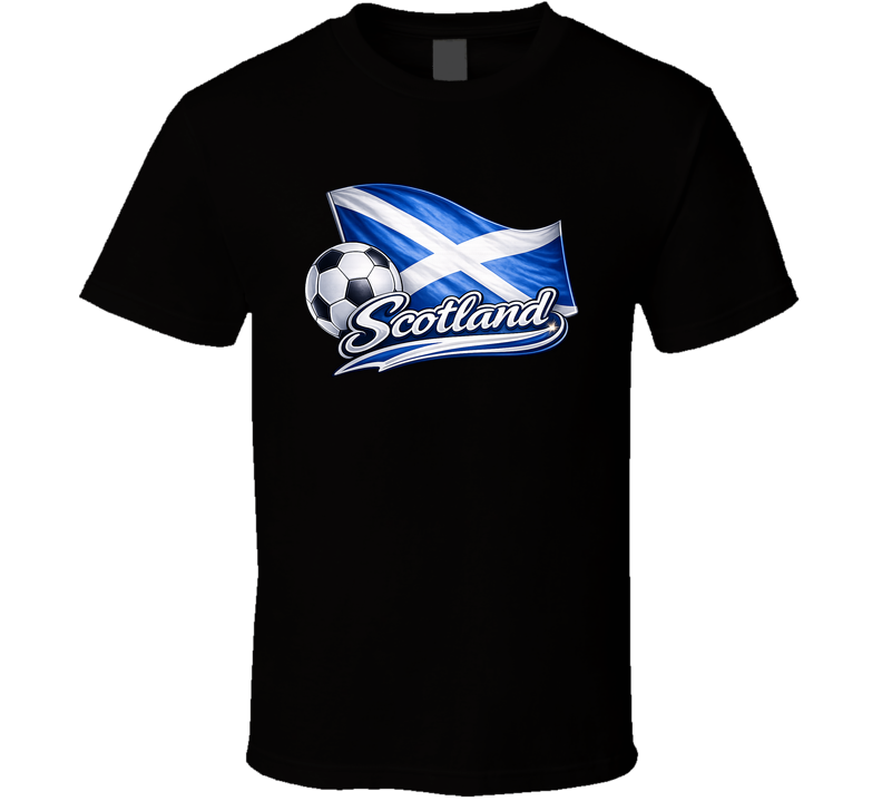 Scotland World Cup Soccer Fan T Shirt