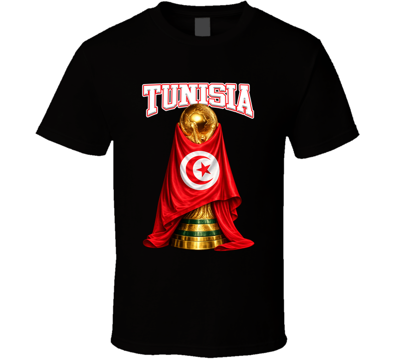 Tunisia World Cup Soccer Fan T Shirt