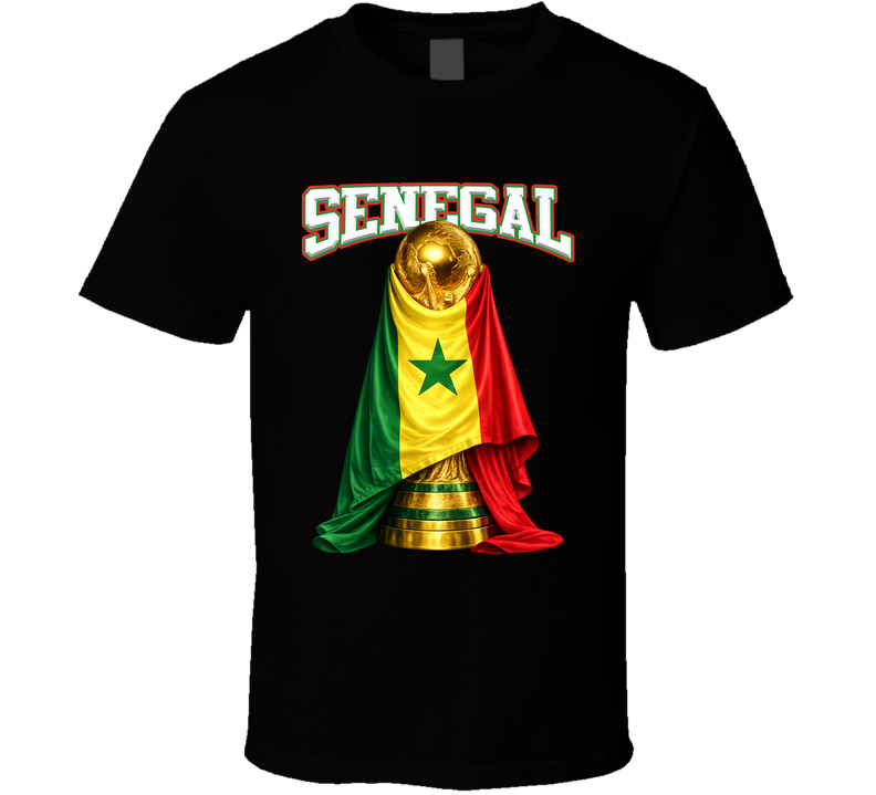 Senegal World Cup Soccer Fan T Shirt