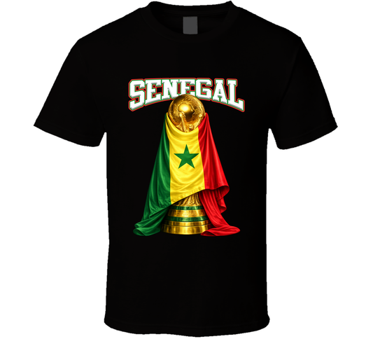 Senegal World Cup Soccer Fan T Shirt