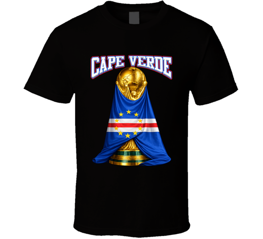 Cape Verde World Cup Soccer Fan T Shirt