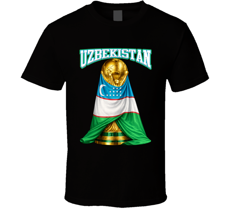 Uzbekistan World Cup Soccer Fan T Shirt