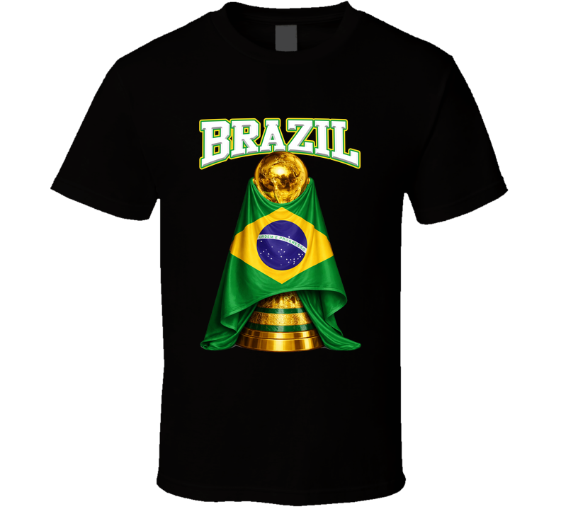 Brazil World Cup Soccer Fan T Shirt