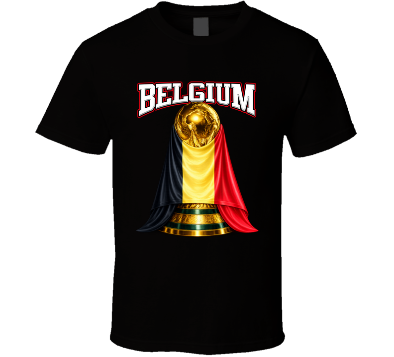 Belgium World Cup Soccer Fan T Shirt
