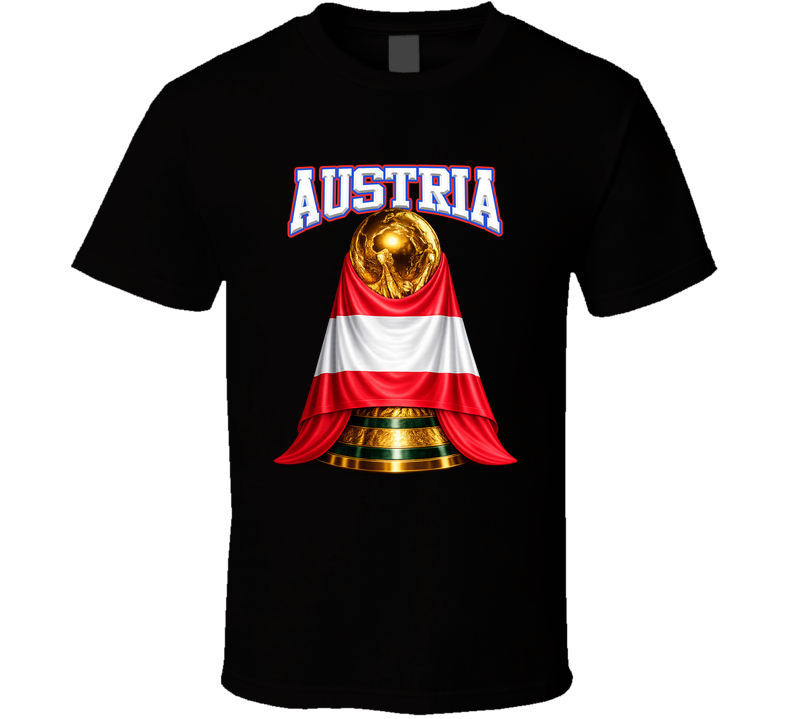 Austria World Cup Soccer Fan T Shirt