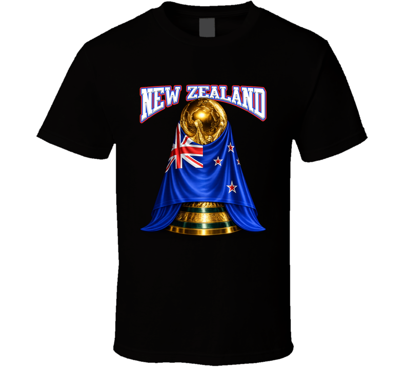 New Zealand World Cup Soccer Fan T Shirt