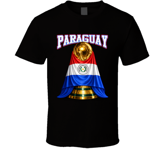 Paraguay World Cup Soccer Fan T Shirt