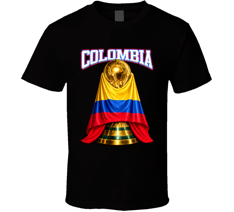 Colombia World Cup Soccer Fan T Shirt