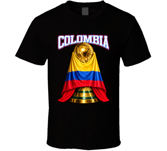 Colombia World Cup Soccer Fan T Shirt