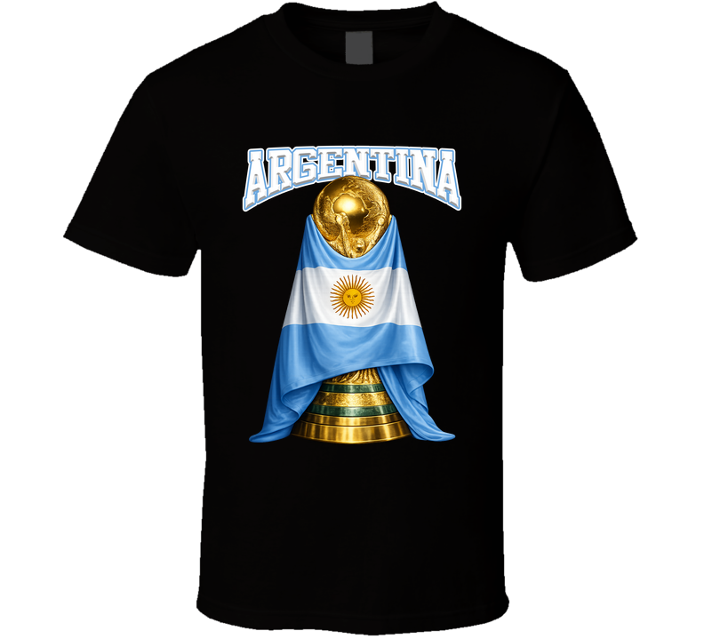 Argentina World Cup Soccer Fan T Shirt