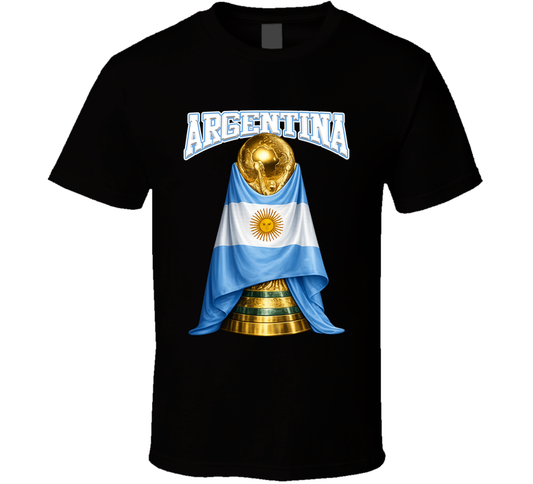 Argentina World Cup Soccer Fan T Shirt