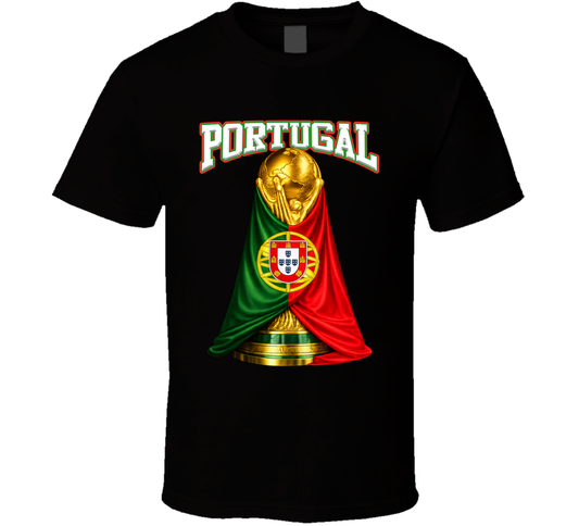 Portugal World Cup Soccer Fan T Shirt