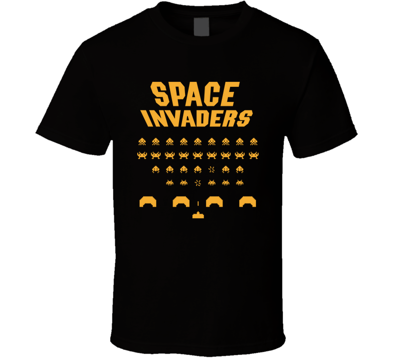 Space Invaders Ready Player One T Shirt