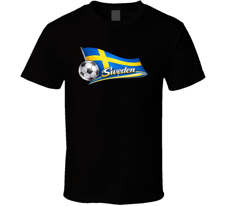 Sweden Soccer Fan T Shirt