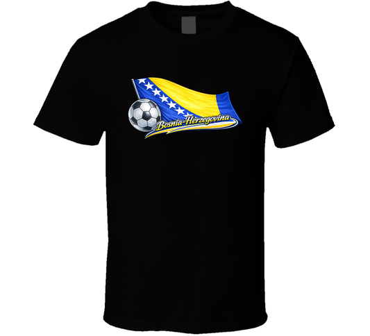 Bosnia-herzegovina Soccer Fan T Shirt