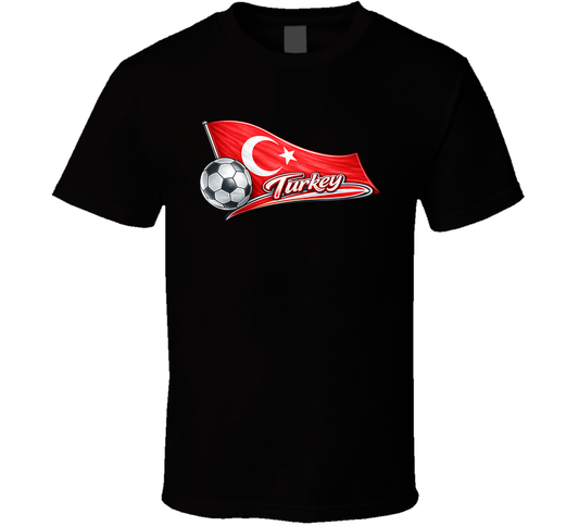 Turkey Soccer Fan T Shirt