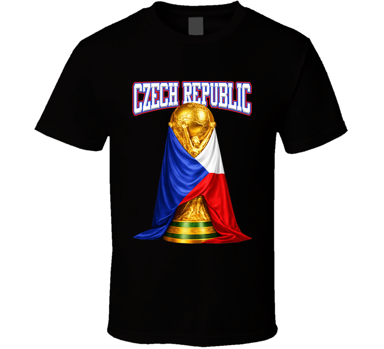 Czech Republic World Cup Soccer Sports Fan T Shirt