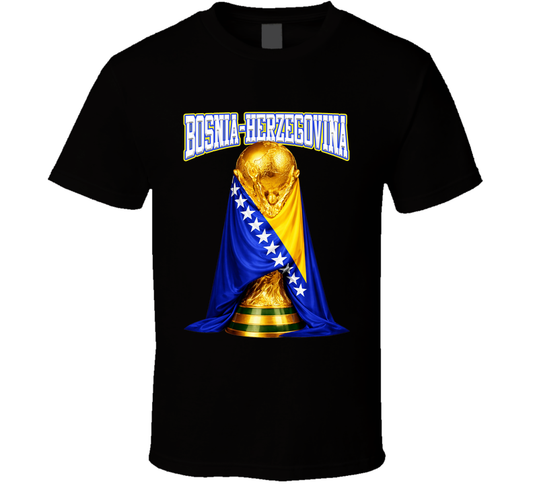 Bosnia-herzegovina World Cup Soccer Sports Fan T Shirt