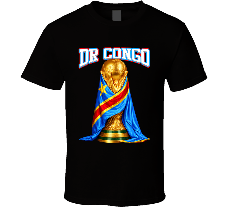 Dr Congo World Cup Soccer Sports Fan T Shirt