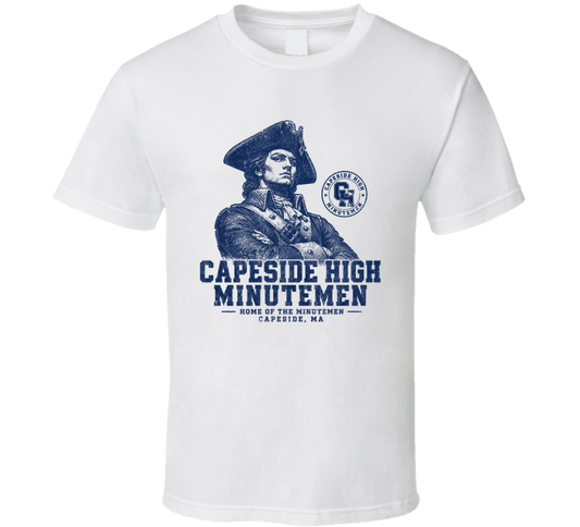 Capeside High Minutemen Nostalgic Tv Vintage Look T Shirt