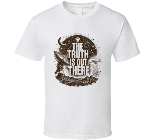 The Truth Is Out There Nostalgic Tv Vintage Look T Shirt