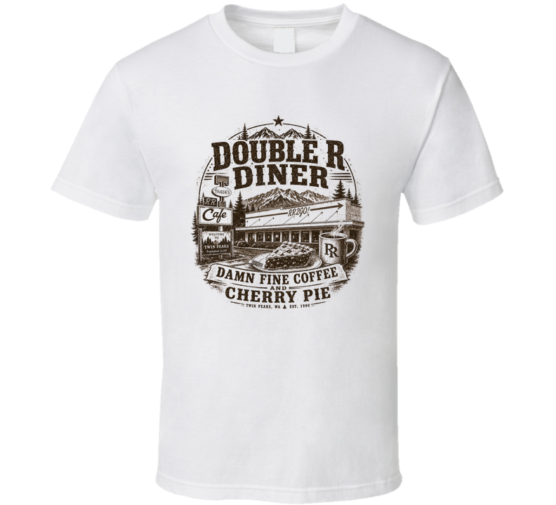 Double R Diner Nostalgic Tv Vintage Look T Shirt