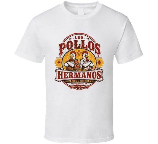 Los Pollos Hermanos Nostalgic Tv Vintage Look T Shirt