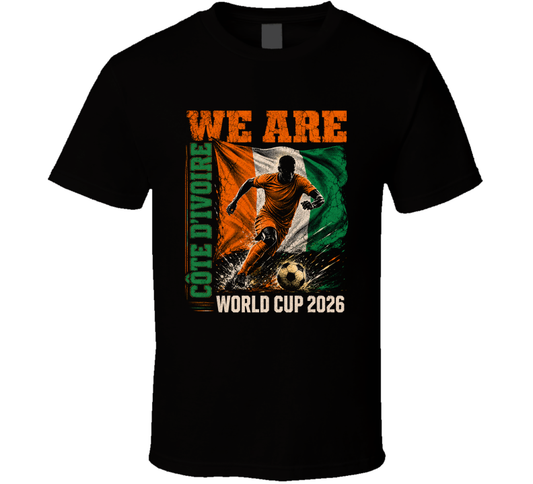 We Are Cote Divoire World Cup 2026 Soccer T Shirt