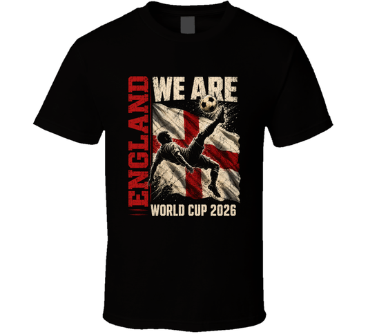 We Are England World Cup 2026 Soccer T Shirt