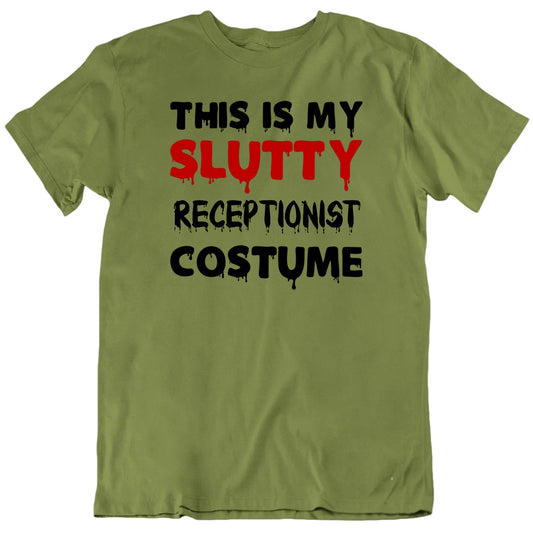 This Is My Slutty Custom Occupation Halloween T shirt