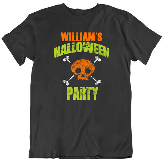My Halloween Party Custom Name Halloween T shirt