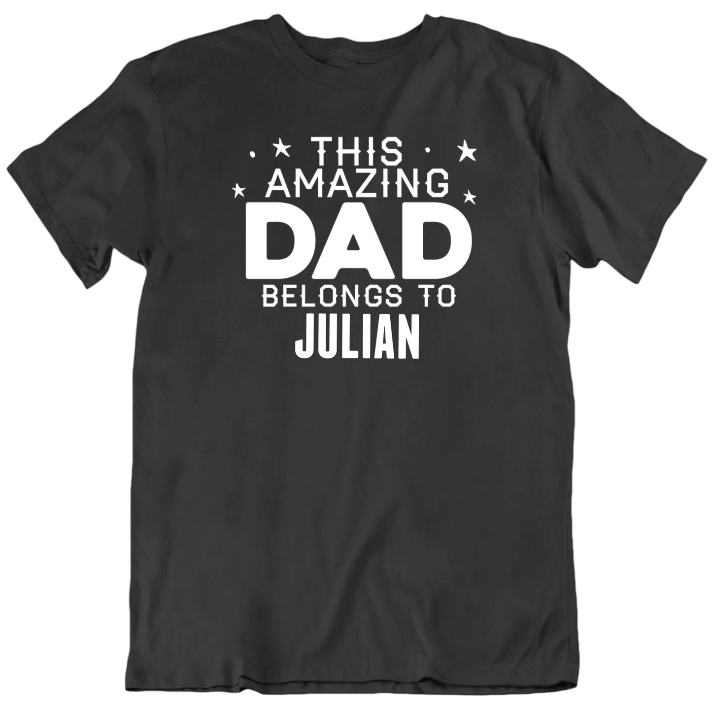 This Amazing Dad Belongs To Custom Name Father's Day T shirt