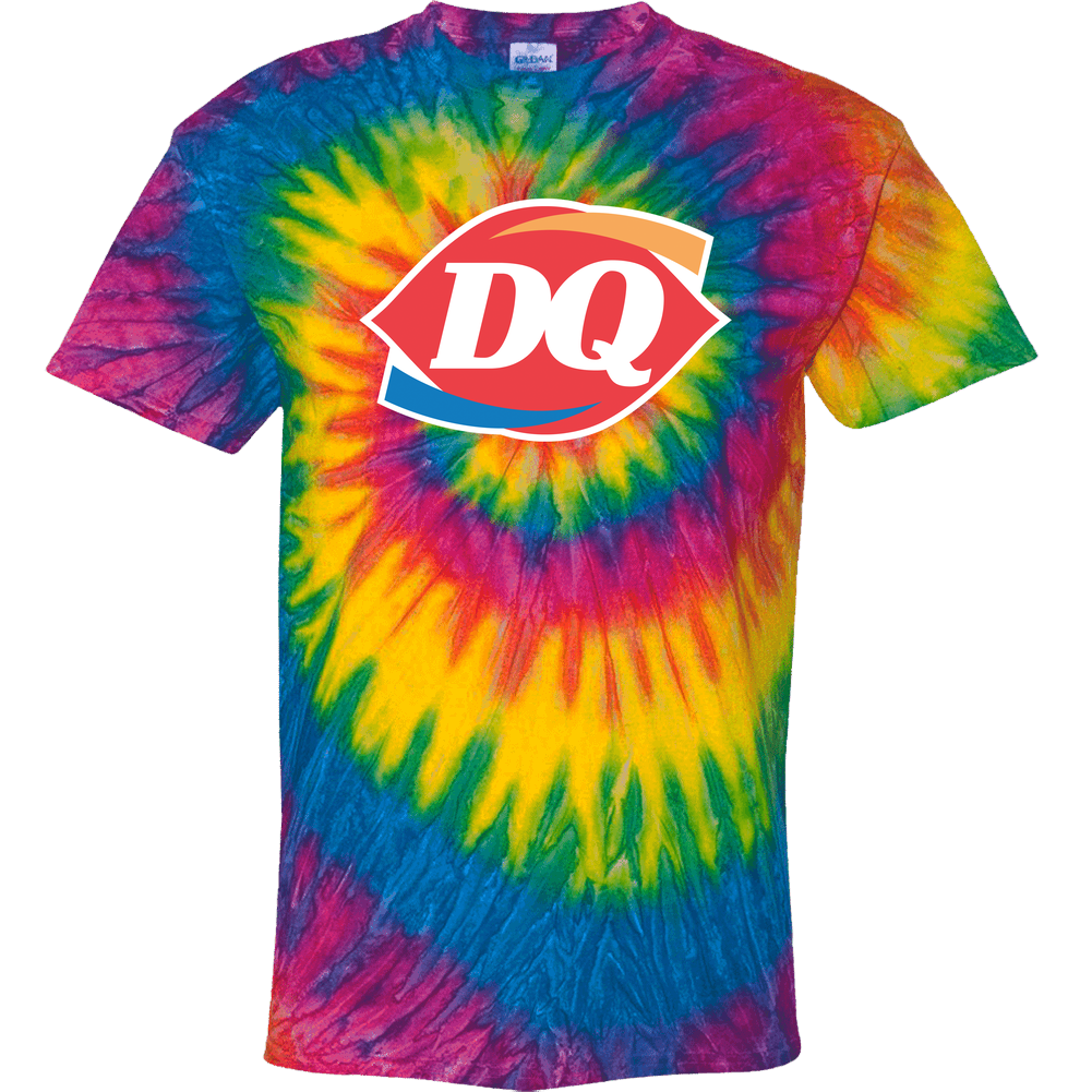 Dairy Queen Ice Cream Logo Tie Dye