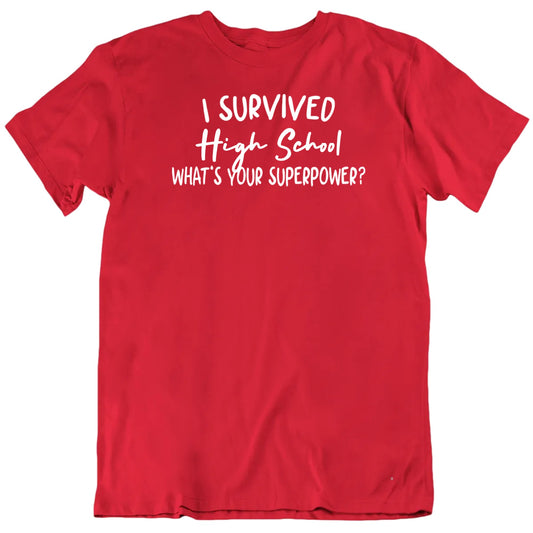 Customizable I Survived Custom Activity Grade Personalized Premium Quality Unisex Gift T Shirt