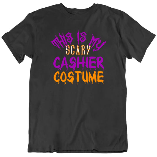 This Is My Scary Custom Job Title Costume Halloween T shirt