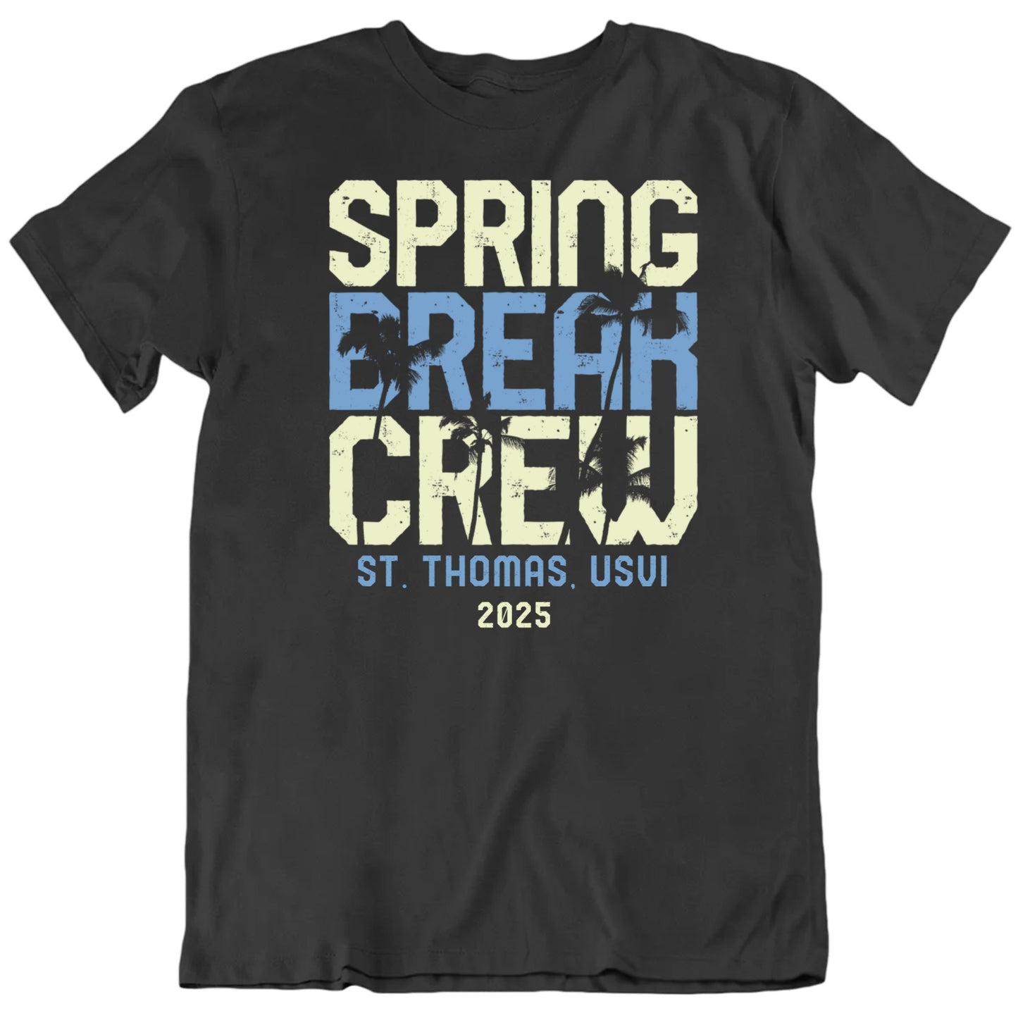 Customizable Spring Break Crew Custom Place And Year Premium Quality Personalized Unisex Vacation T shirt