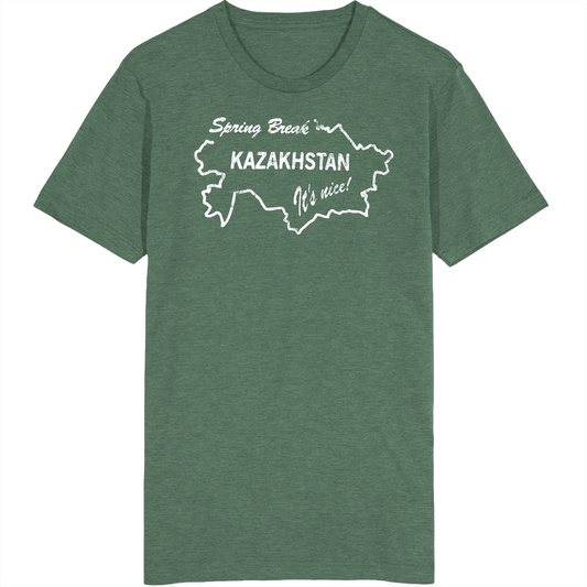 Spring Break Kazakhastan Its Nice Funny Grunge Cool T Shirt
